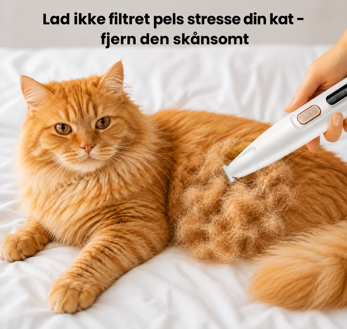 Beskyt din kat mod snavs og irritation