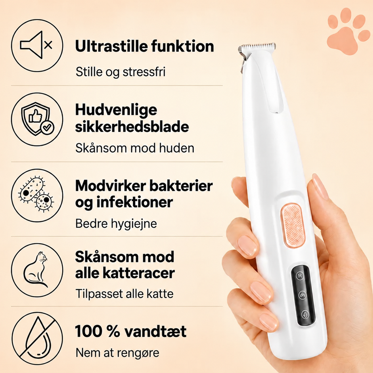 Beskyt din kat mod snavs og irritation