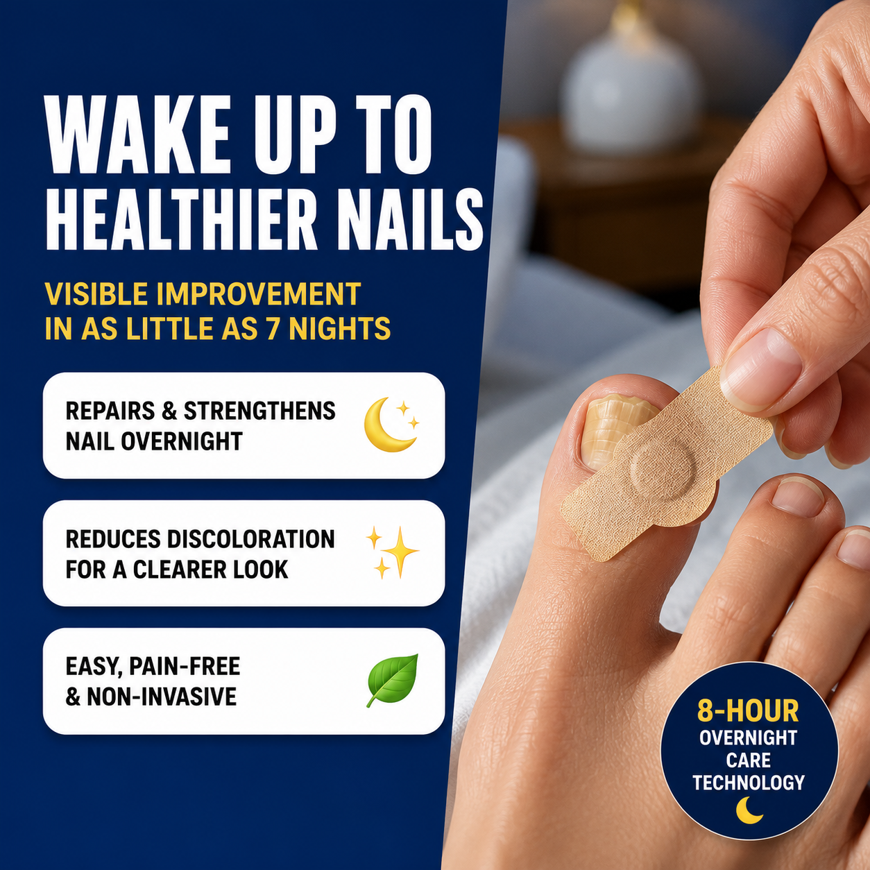 Overnight Nail Care Patches