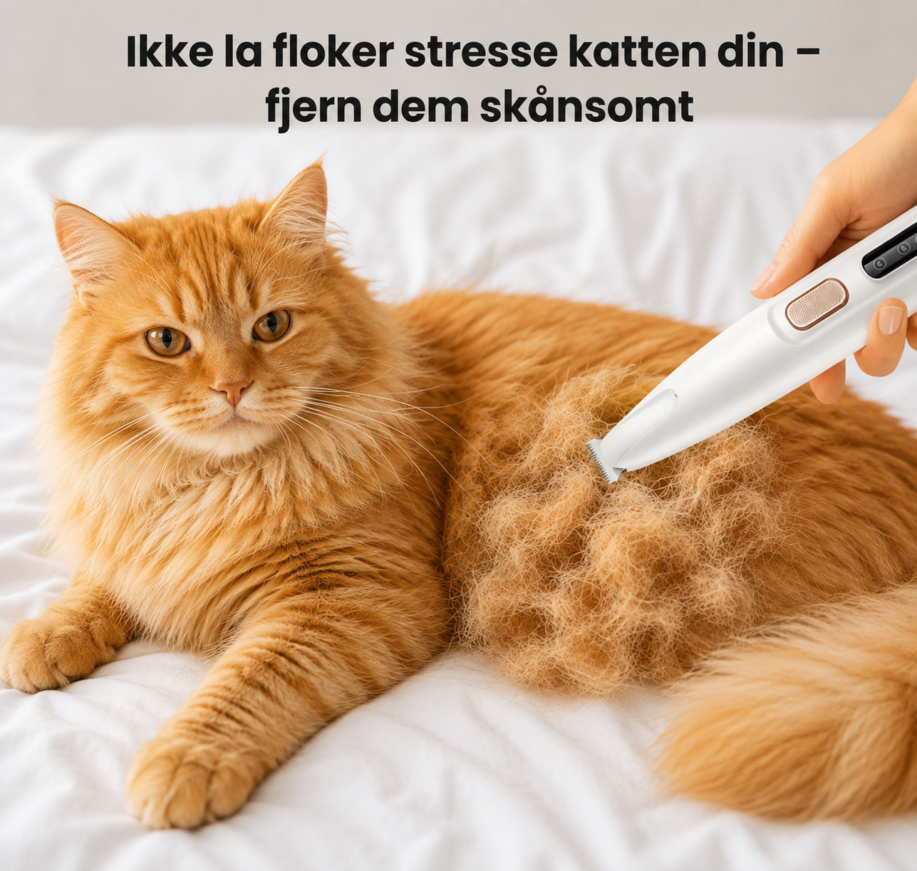 Beskytt katten din mot smuss og irritasjon