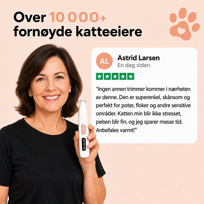 Beskytt katten din mot smuss og irritasjon