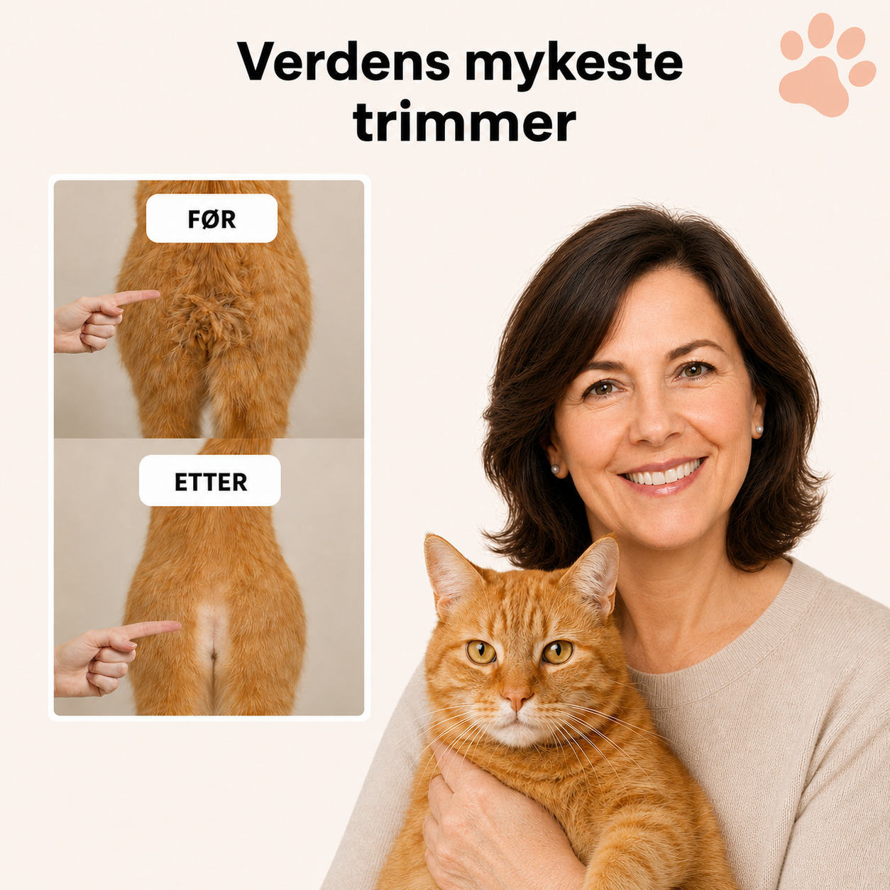 Beskytt katten din mot smuss og irritasjon