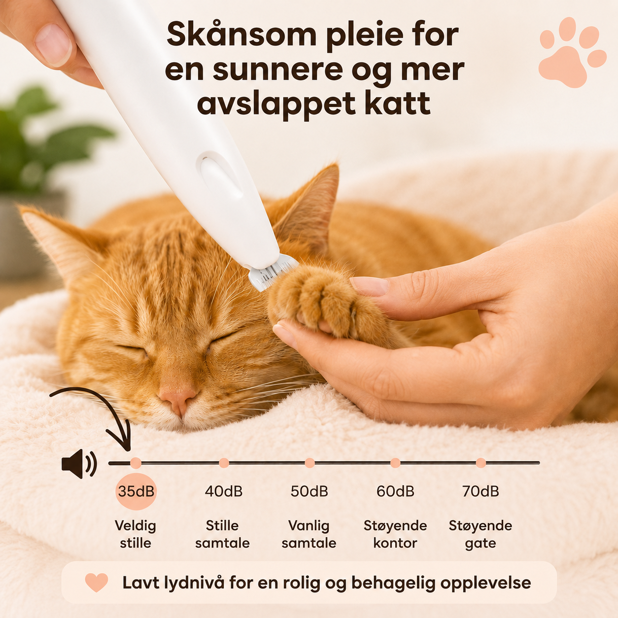 Beskytt katten din mot smuss og irritasjon